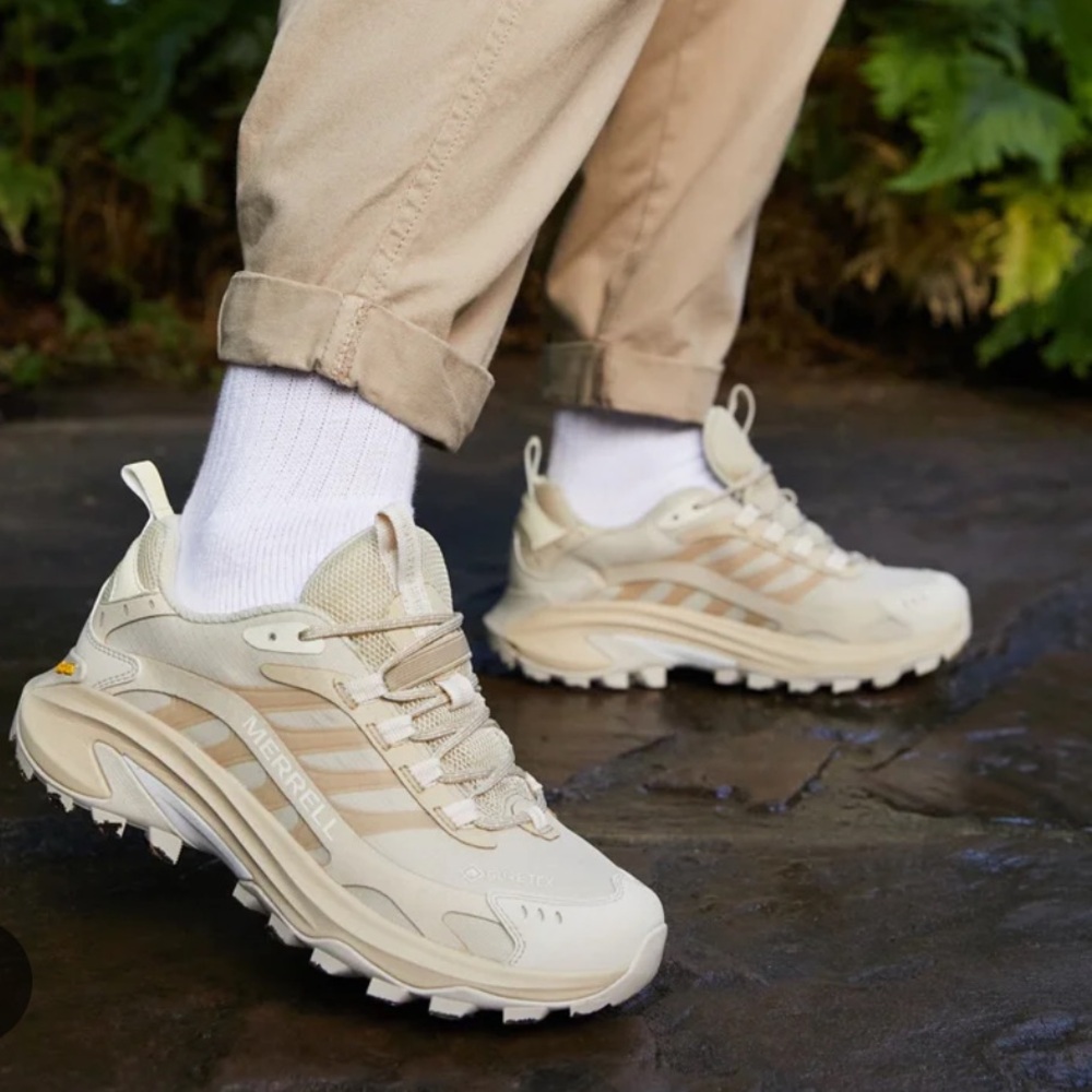 Merrell Beige Cream Trail Running Sneakers